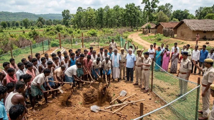 Burial Dispute: मतांतरण के बाद शव दफनाने पर विवाद, बस्तर के करंदोला...