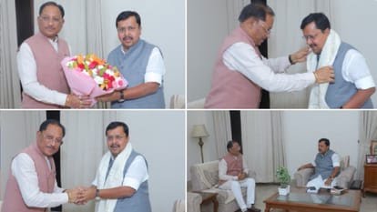 दिल्ली में सियासी हलचल: BJP राष्ट्रीय अध्यक्ष नितिन नवीन से मिले CM विष्णुदेव साय, प्रदेश के विकास और संगठन पर हुआ मंथन