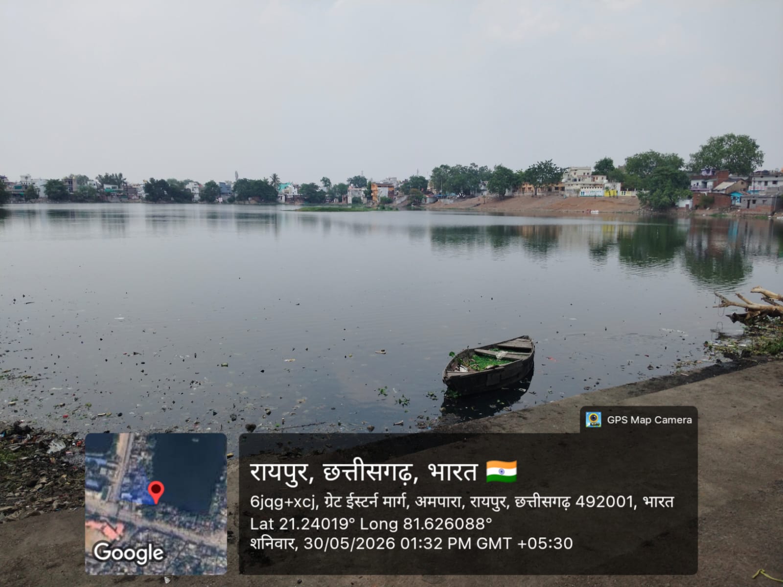 स्वच्छता अभियान: हाण्डी तालाब को जलकुम्भी से किया गया मुक्त, नगर निगम ने नागरिकों से की कचरा न फेंकने की अपील