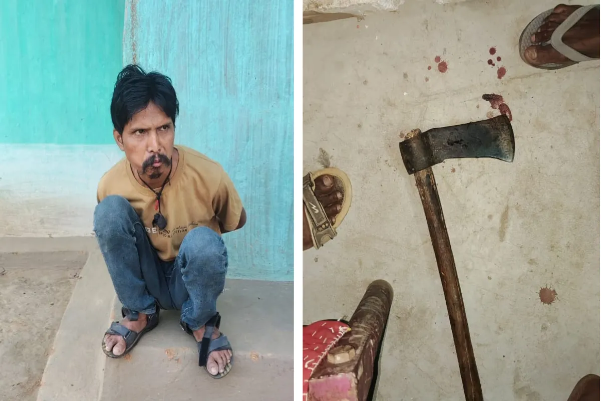खौफनाक: थप्पड़ का बदला थप्पड़ से देने पर भड़का पति, कुल्हाड़ी से पत्नी का गला काटकर की हत्या