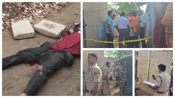 सनसनीखेज वारदात: बीच गली में खून से लथपथ पड़ी मिली युवक की लाश, इला...