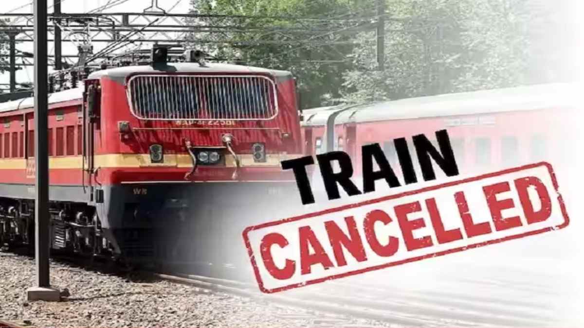 रेल यात्रियों को झटका: 25 से 29 जून तक 10 ट्रेनें रद्द, 3 ट्रेनों क...