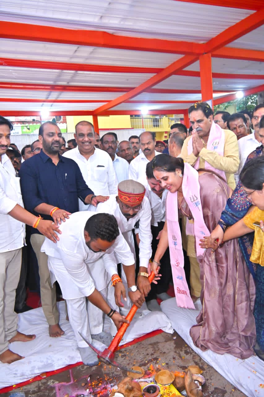 रायपुर पश्चिम में 7.82 करोड़ के विकास कार्यों का भूमिपूजन, महादेव घाट–रायपुरा और वार्ड 69 को मिलेगी नई सौगात