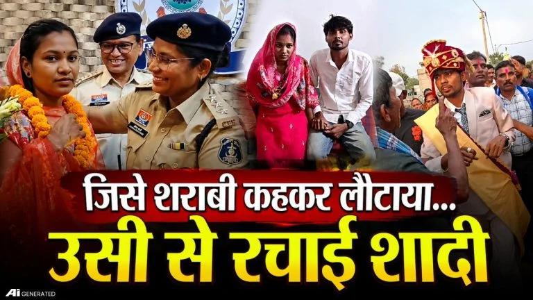 बारात लौटाने वाली मुस्कान ने लिया बड़ा फैसला, उसी दूल्हे से मंदिर म...