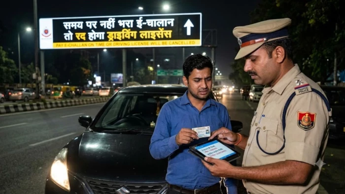Traffic News: समय पर नहीं भरा ई-चालान तो रद्द हो सकता है ड्राइविंग लाइसेंस, वाहन की नीलामी तक की कार्रवाई संभव