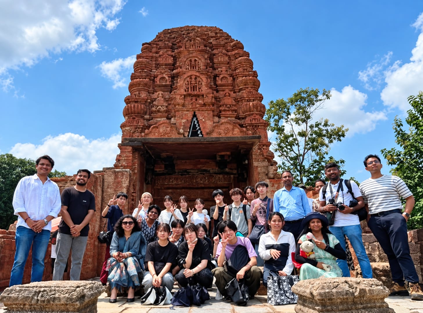 Sirpur Heritage Tour News: जापान के एहिमे यूनिवर्सिटी दल ने देखा सिरपुर का वैभव, प्राचीन विरासत से हुए अभिभूत