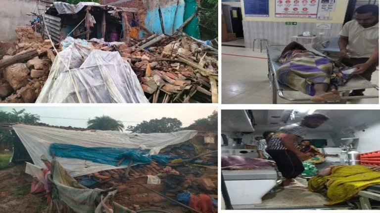 Chhattisgarh House Collapse: कच्चे मकान ढहने से महिला की मौत, दो हादसों में 4 लोग घायल