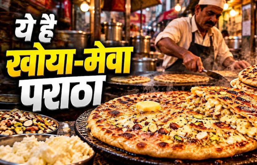 Chandni Chowk Paratha: नाश्ते में बनाएं दिल्ली का मशहूर खोया-ड्राई फ्रूट पराठा, स्वाद ऐसा कि बार-बार बनाने का करेगा मन